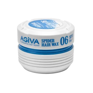 واکس مو آگیوا Agiva مدل Spider Hair Wax شماره ۰۶ سفید با بافت فیبری و نگهدارندگی فوق قوی حجم 175 میلی‌لیتر