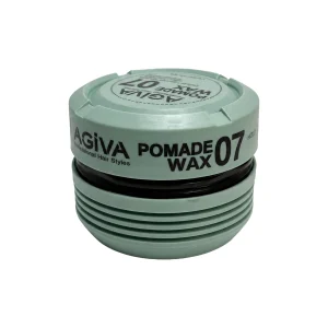 واکس مو آگیوا Agiva مدل Styling Wax Pomade شماره ۰۷ قهوه‌ای با جلوه طبیعی و براق حجم 175 میلی‌لیتر