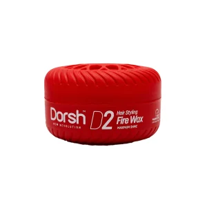 واکس مو دورش مدل D2 فایر واکس با قوطی قرمز طرح تایر