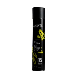 اسپری حالتدهنده و فیکساتور مو روکوِل (Roqvel) مدل Pro Sport شماره 05 با حجم ۴۰۰ میلیلیتر