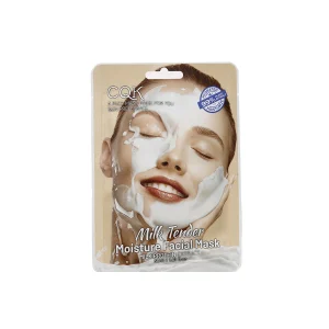 ماسک صورت ورقه‌ای CQK مدل Milk Tender حاوی پروتئین شیر برای آبرسانی عمیق و لطافت پوست