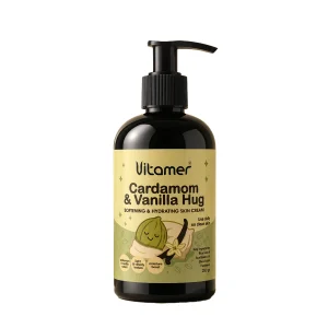 کرم آبرسان دست و صورت ویتامر مدل کارداموم اند وانیلا هاگ Cardamom and Vanilla Hug حجم ۲۵۰ گرم