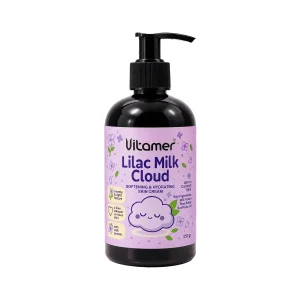 کرم آبرسان دست و صورت ویتامر مدل لیلاک میلک کلود Lilac Milk Cloud حجم ۲۵۰ گرم حاوی پروتئین شیر